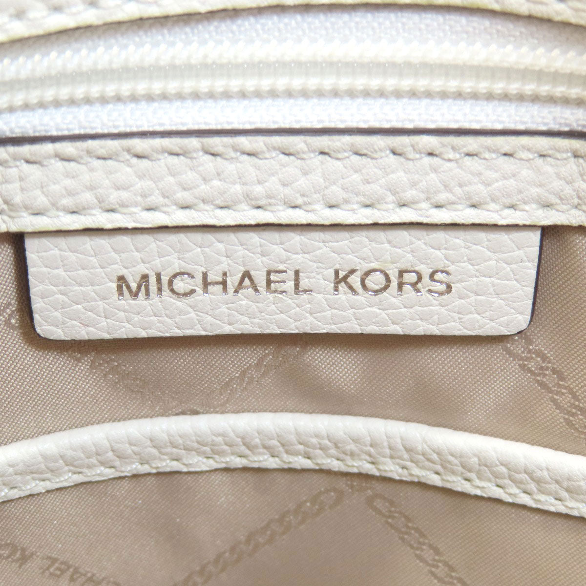 Michael Kors マイケルコース MKシグネチャー トートバッグ PVC レディース 中古