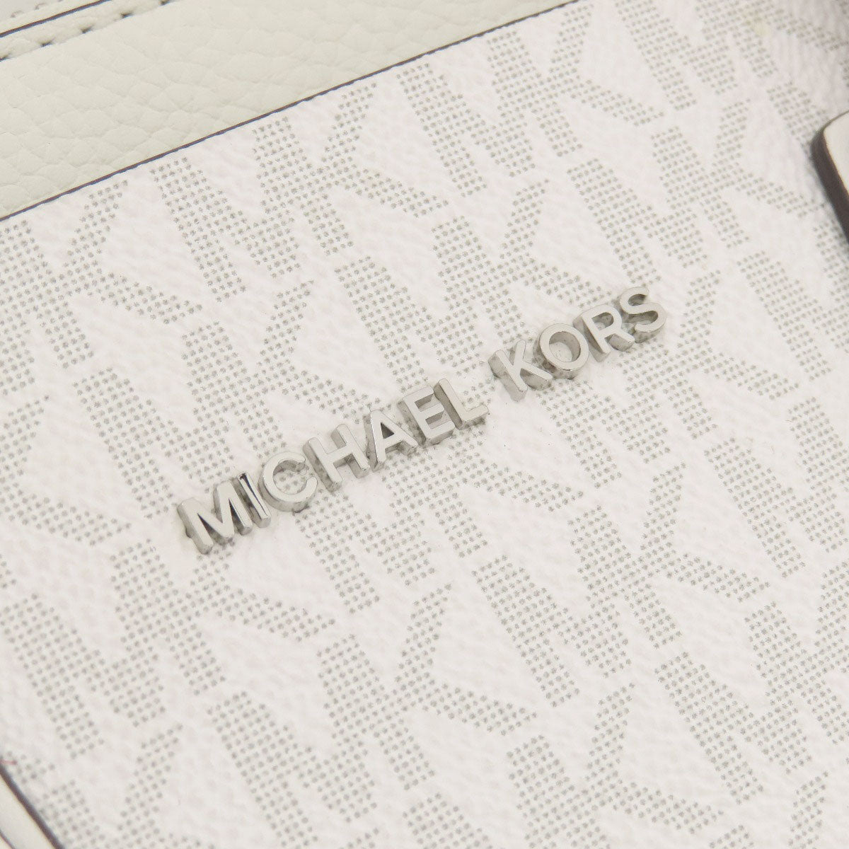 Michael Kors マイケルコース MKシグネチャー トートバッグ PVC レディース 中古