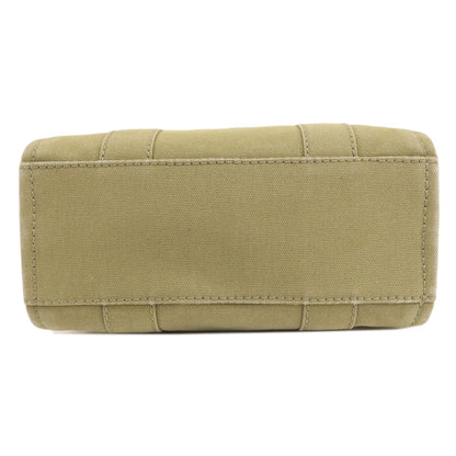 MARC JACOBS マーク・ジェイコブス ザ トートバッグ 2WAY ハンドバッグ キャンバス レディース 中古