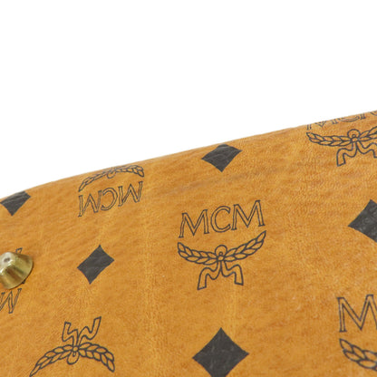 MCM エムシーエム ミニボストン ボストンバッグ PVC レディース 中古