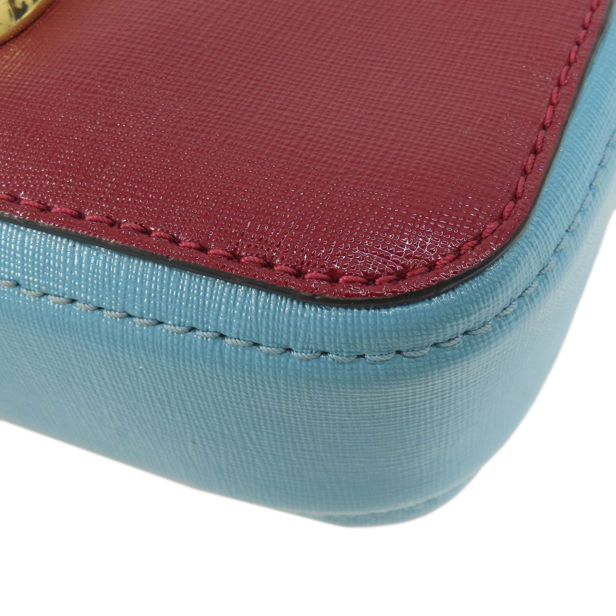 MARC JACOBS マーク・ジェイコブス ダブルJ スナップショット ショルダーバッグ PVC レディース 中古