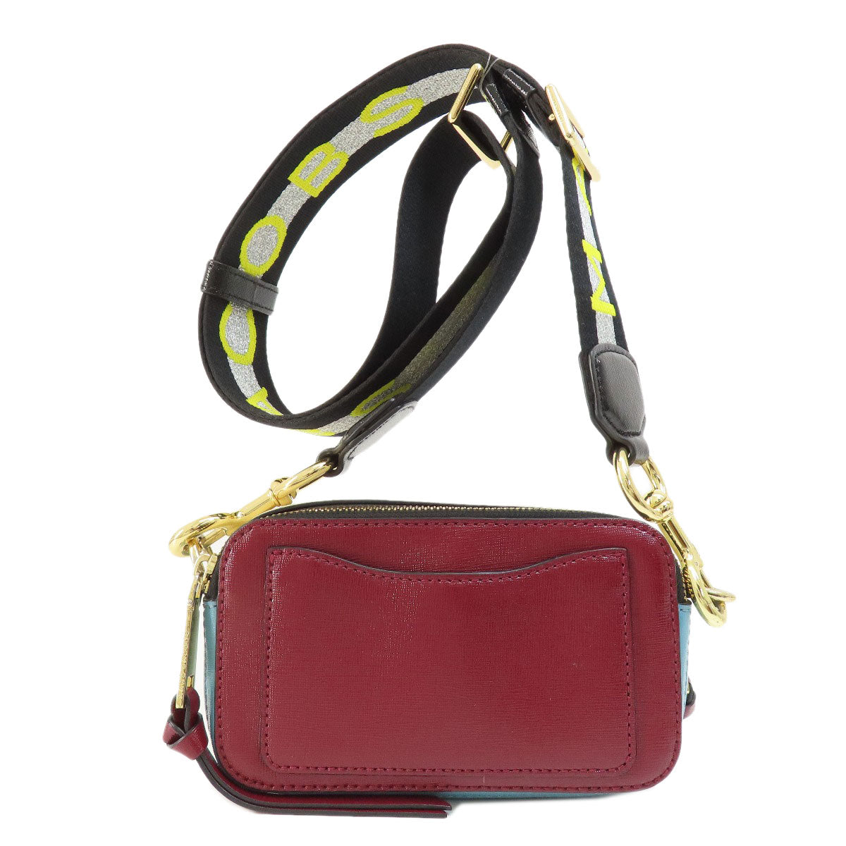 MARC JACOBS マーク・ジェイコブス ダブルJ スナップショット ショルダーバッグ PVC レディース 中古