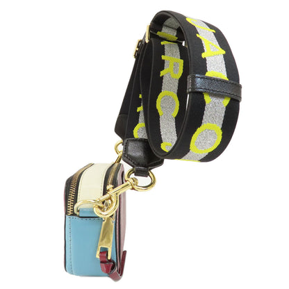 MARC JACOBS マーク・ジェイコブス ダブルJ スナップショット ショルダーバッグ PVC レディース 中古
