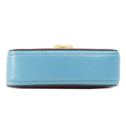MARC JACOBS マーク・ジェイコブス ダブルJ スナップショット ショルダーバッグ PVC レディース 中古