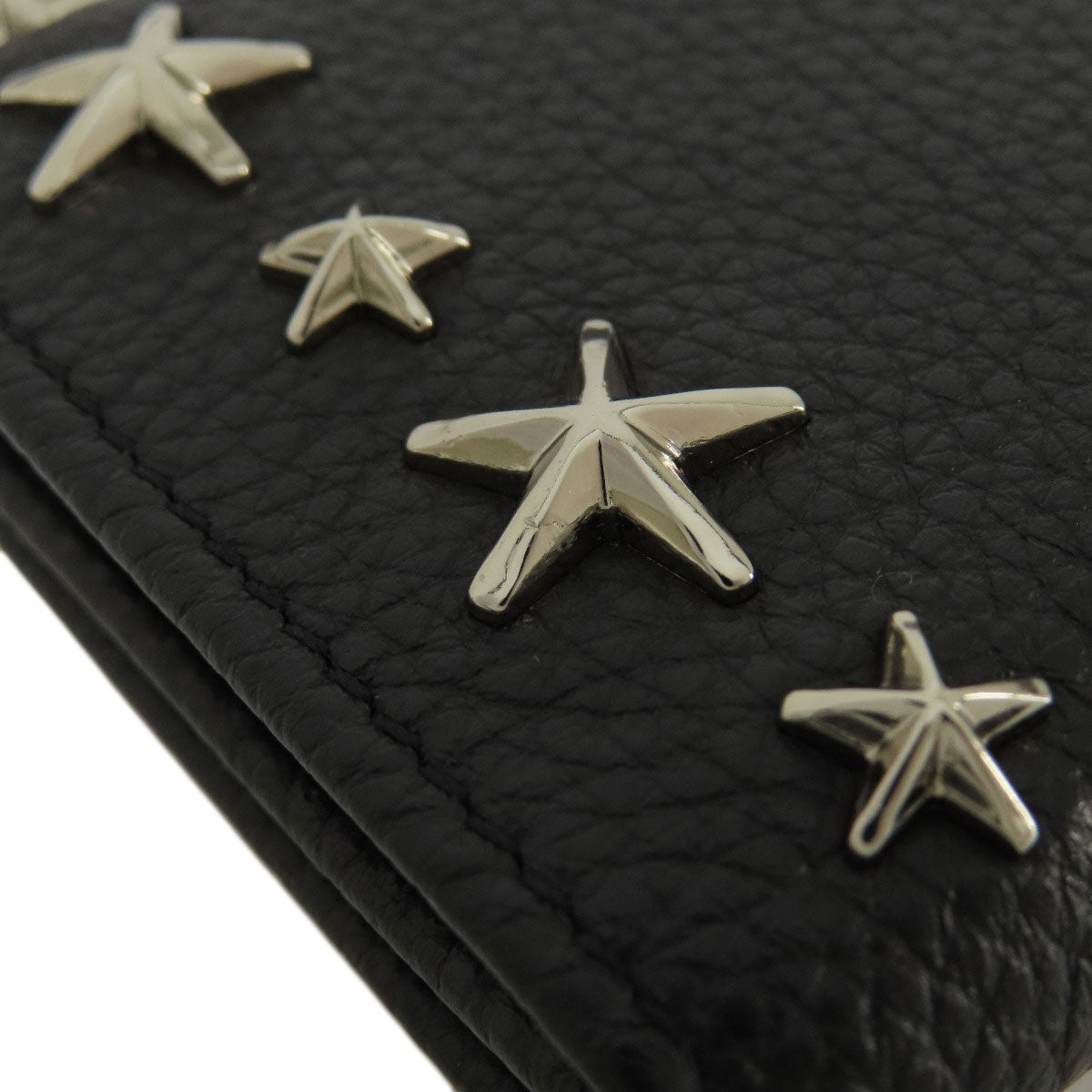 Jimmy Choo ジミーチュウ スターモチーフ カードケース レザー レディース 中古