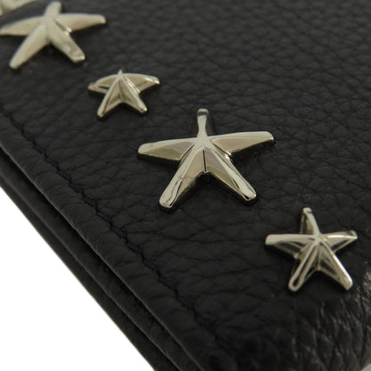 Jimmy Choo ジミーチュウ スターモチーフ カードケース レザー レディース 中古