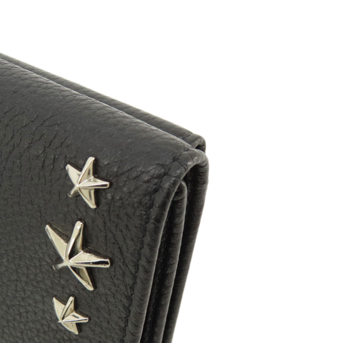 Jimmy Choo ジミーチュウ スターモチーフ カードケース レザー レディース 中古