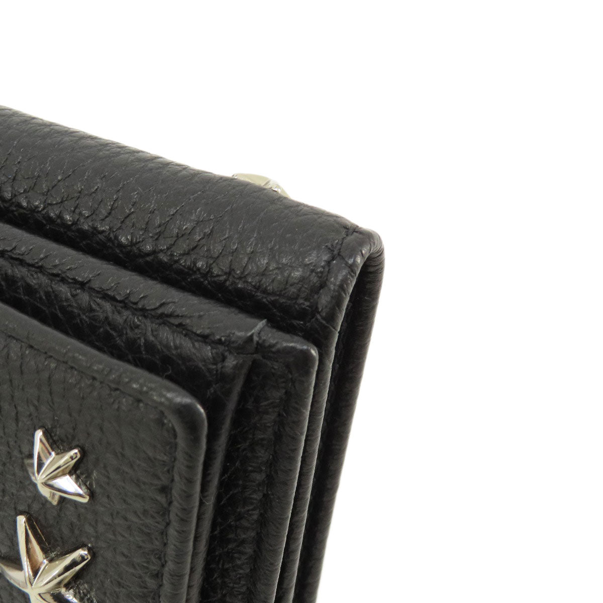 Jimmy Choo ジミーチュウ スターモチーフ カードケース レザー レディース 中古