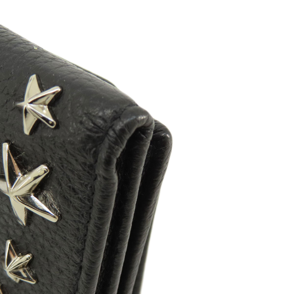 Jimmy Choo ジミーチュウ スターモチーフ カードケース レザー レディース 中古