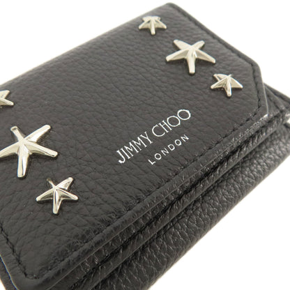 Jimmy Choo ジミーチュウ スターモチーフ カードケース レザー レディース 中古