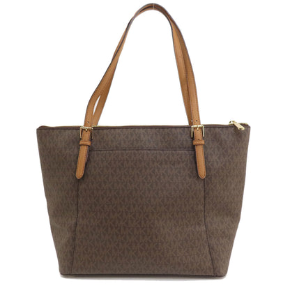 Michael Kors マイケルコース MKシグネチャー トートバッグ PVC レディース 中古