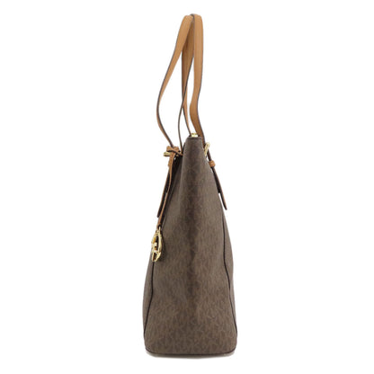 Michael Kors マイケルコース MKシグネチャー トートバッグ PVC レディース 中古