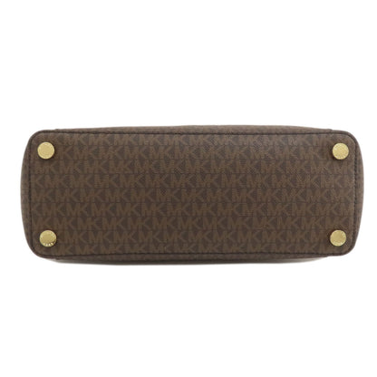 Michael Kors マイケルコース MKシグネチャー トートバッグ PVC レディース 中古