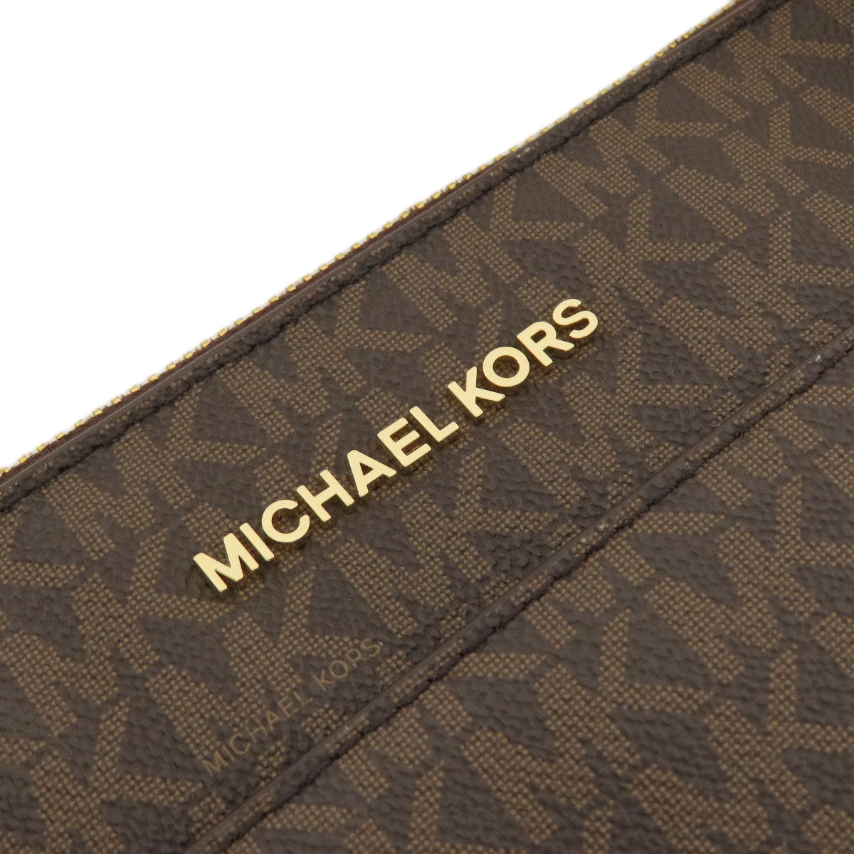 Michael Kors マイケルコース MKシグネチャー トートバッグ PVC レディース 中古