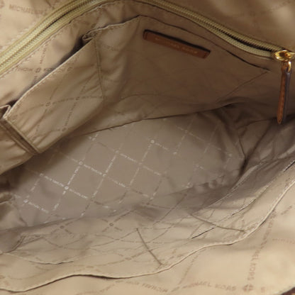 Michael Kors マイケルコース MKシグネチャー トートバッグ PVC レディース 中古