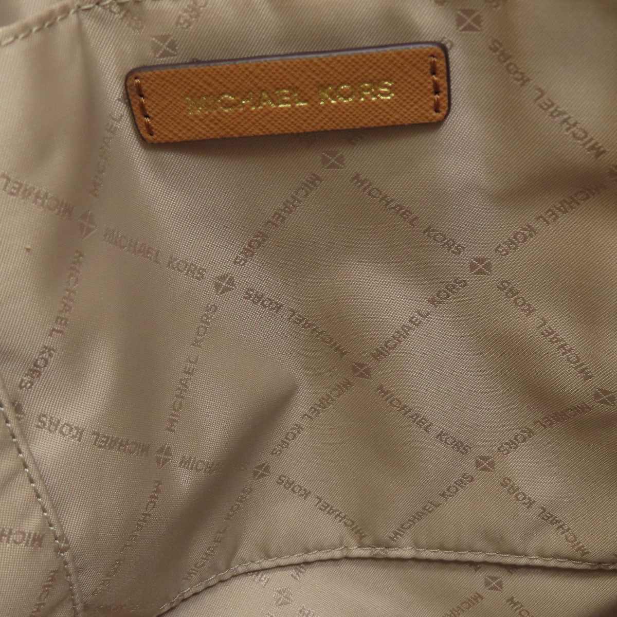 Michael Kors マイケルコース MKシグネチャー トートバッグ PVC レディース 中古