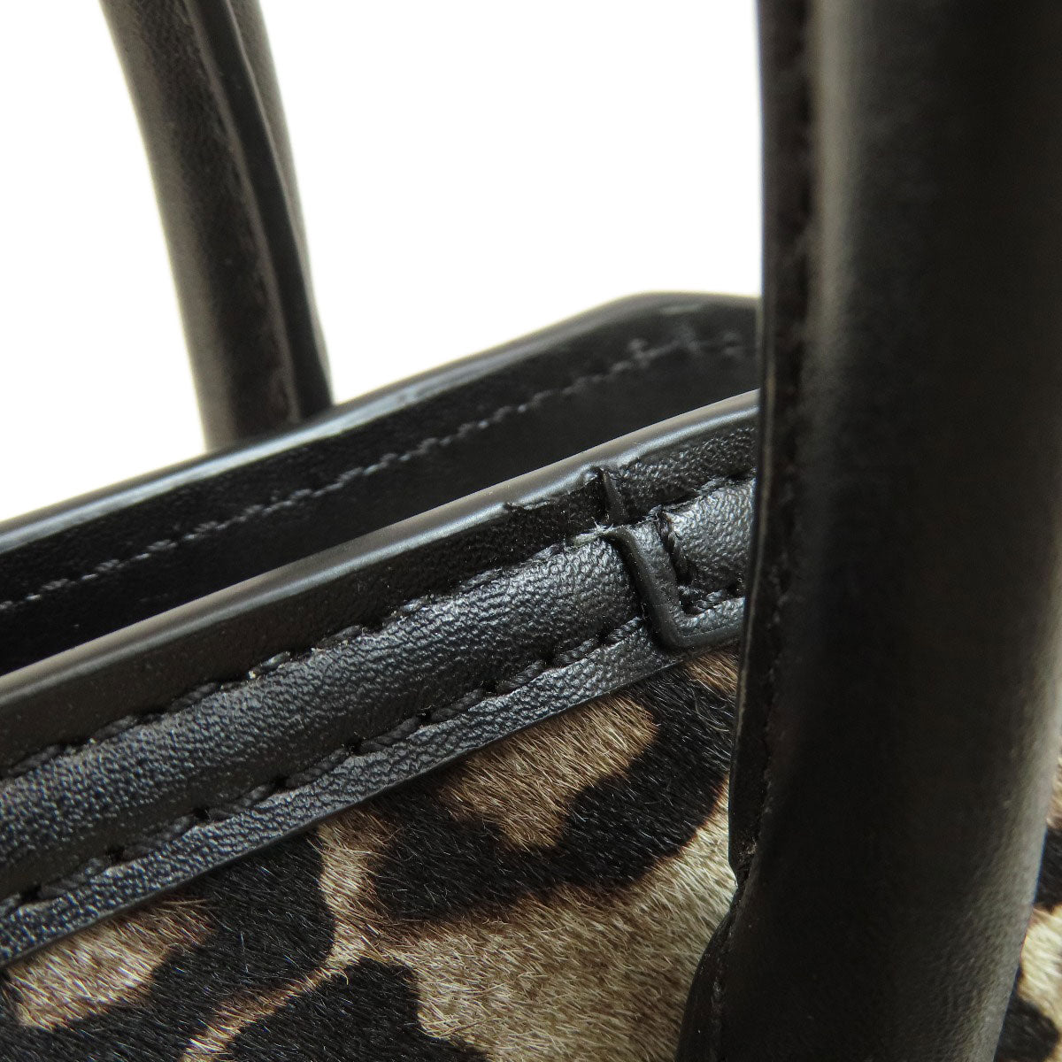 Michael Kors マイケルコース レオパード柄 2WAY ハンドバッグ レザー レディース 中古