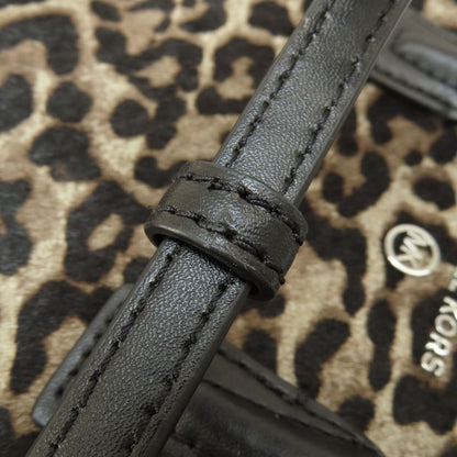 Michael Kors マイケルコース レオパード柄 2WAY ハンドバッグ レザー レディース 中古