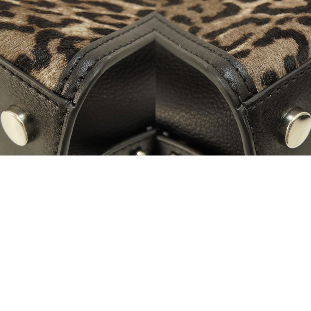 Michael Kors マイケルコース レオパード柄 2WAY ハンドバッグ レザー レディース 中古