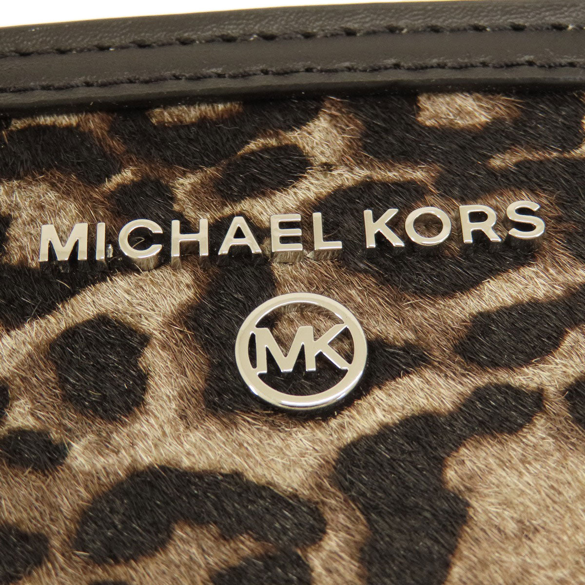 Michael Kors マイケルコース レオパード柄 2WAY ハンドバッグ レザー レディース 中古