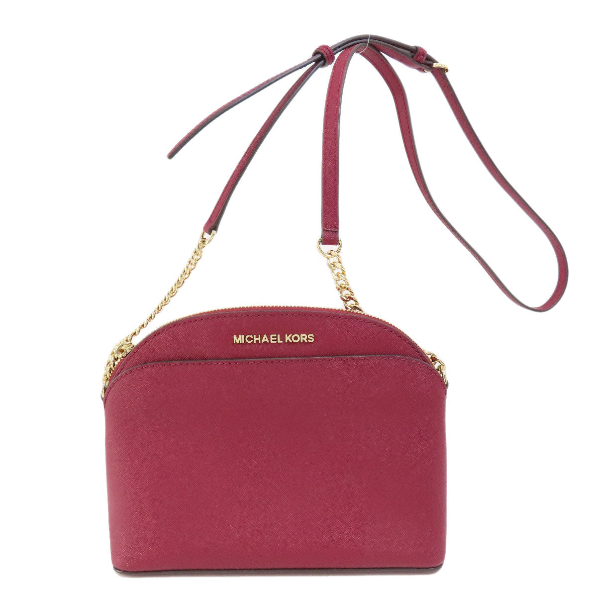 Michael Kors マイケルコース ロゴ ショルダーバッグ レザー レディース 中古