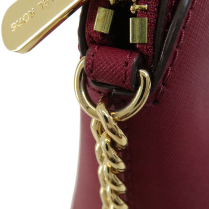 Michael Kors マイケルコース ロゴ ショルダーバッグ レザー レディース 中古