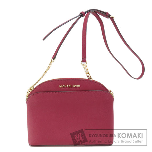 Michael Kors マイケルコース ロゴ ショルダーバッグ レザー レディース 中古