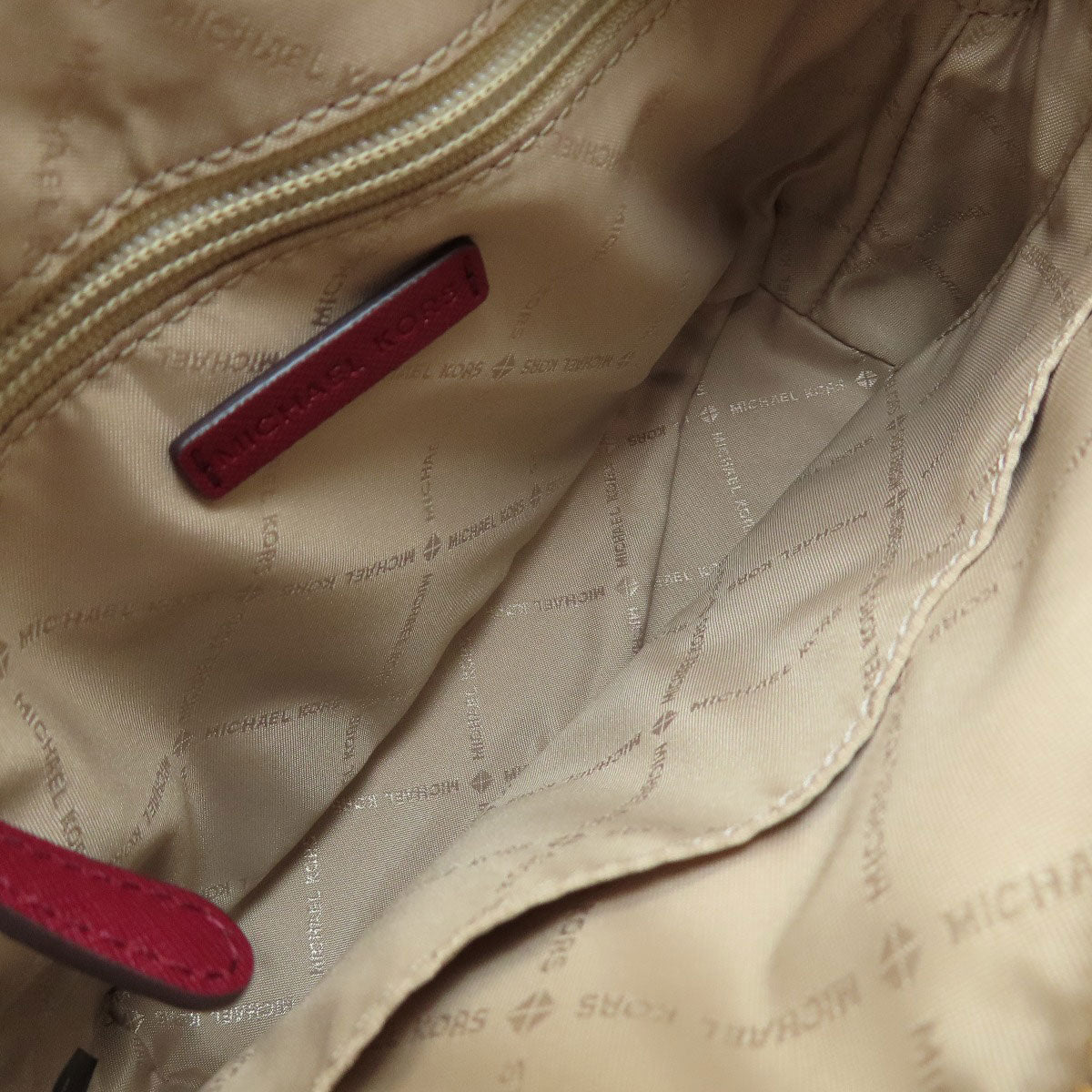Michael Kors マイケルコース ロゴ ショルダーバッグ レザー レディース 中古