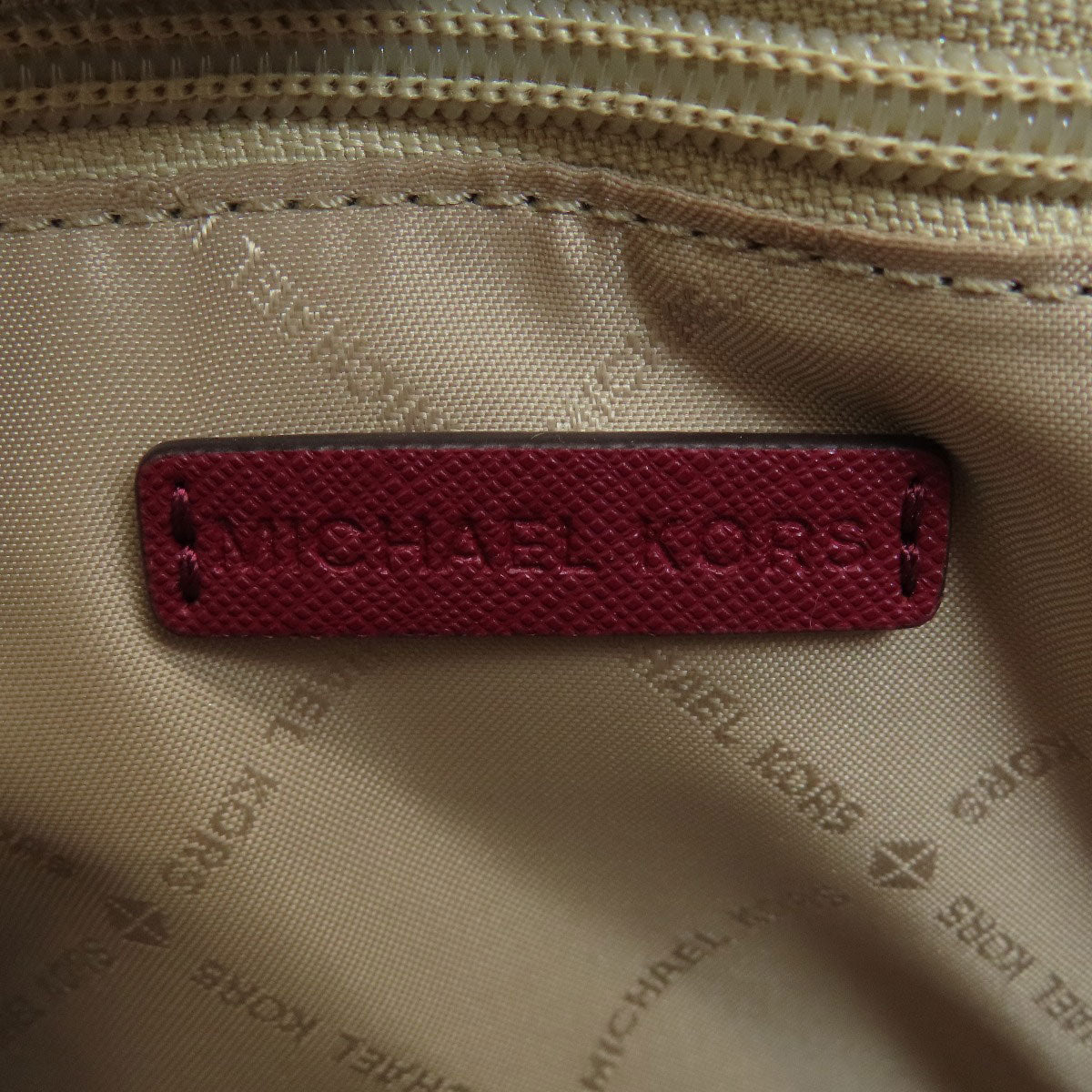 Michael Kors マイケルコース ロゴ ショルダーバッグ レザー レディース 中古