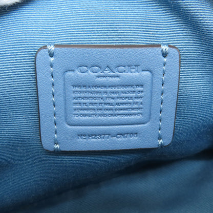 COACH コーチ CN703 ミニ セレナ サッチェル・シグネチャー ショルダーバッグ PVC レディース 中古