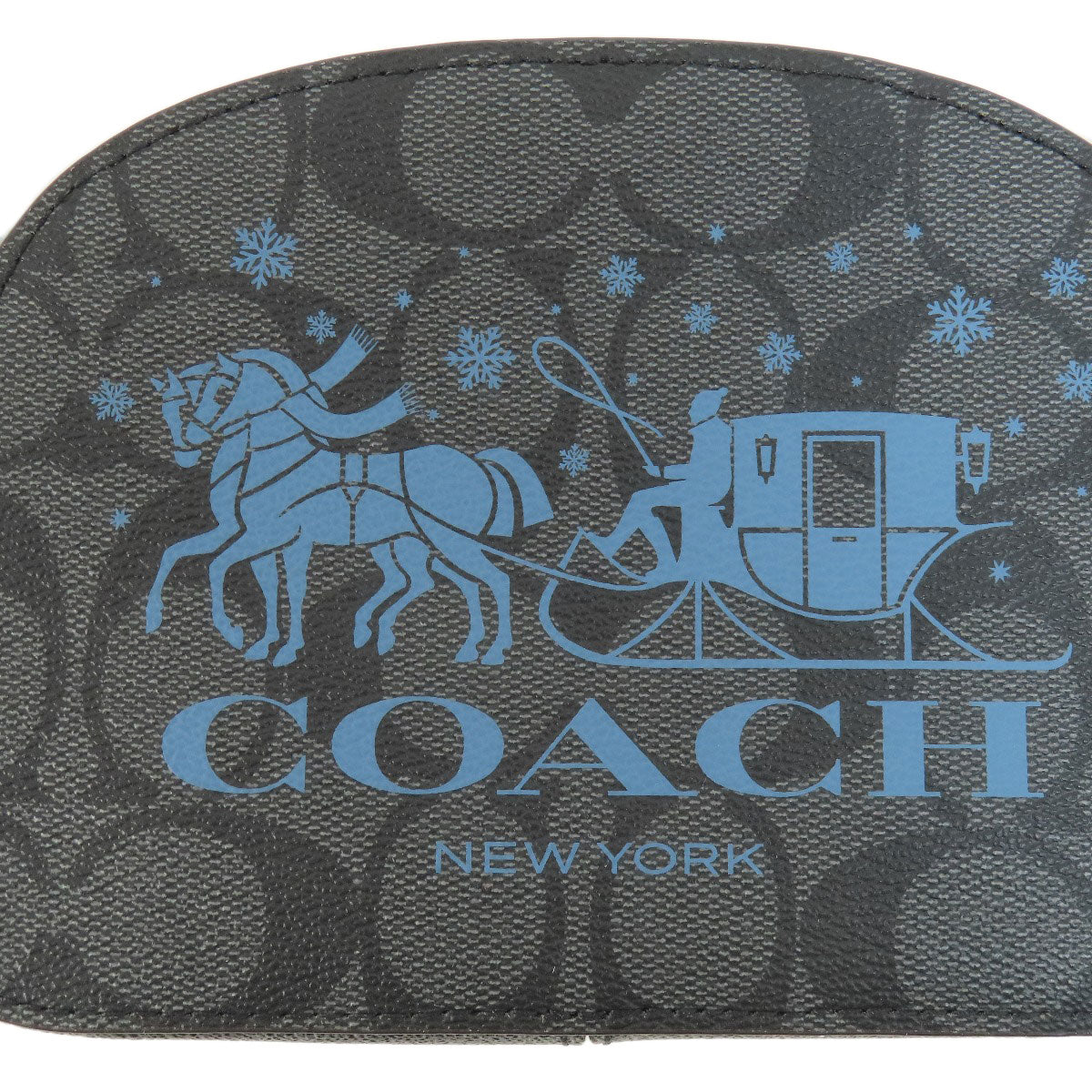 COACH コーチ CN703 ミニ セレナ サッチェル・シグネチャー ショルダーバッグ PVC レディース 中古