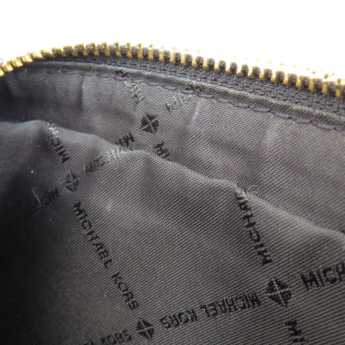 Michael Kors マイケルコース ロゴ金具 ショルダーバッグ PVC レディース 中古