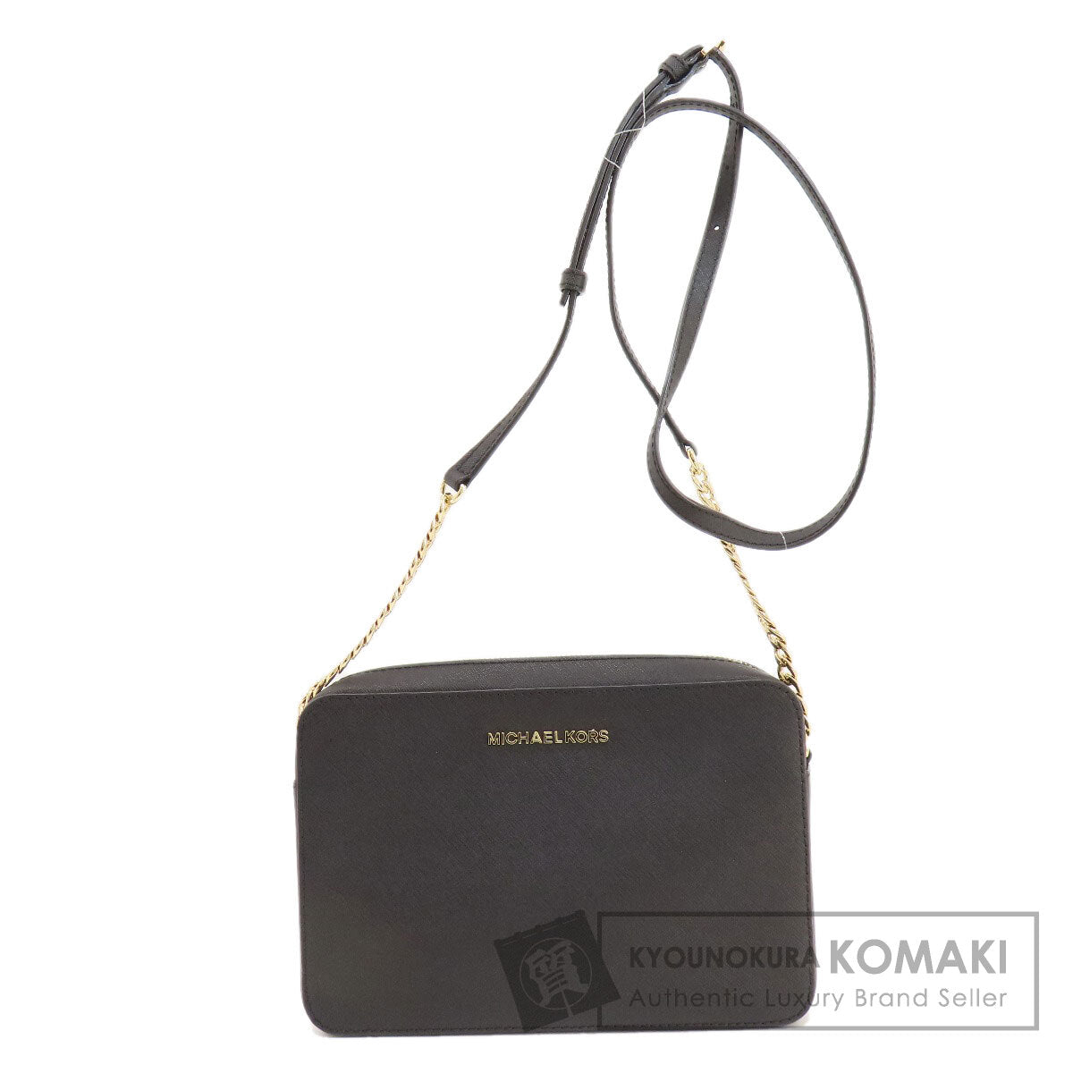 Michael Kors マイケルコース ロゴ金具 ショルダーバッグ PVC レディース 中古