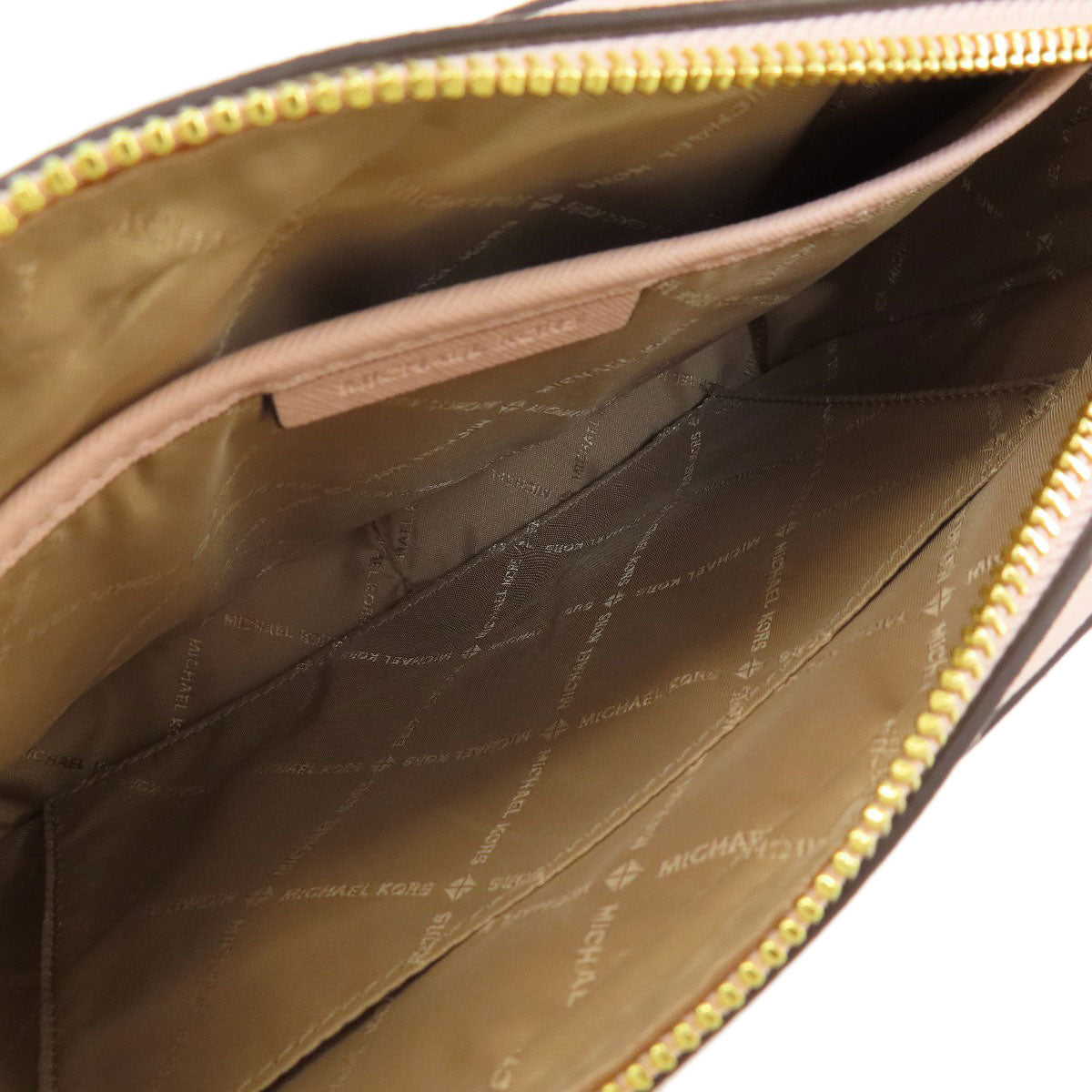 Michael Kors マイケルコース ロゴ ショルダーバッグ レザー レディース 中古