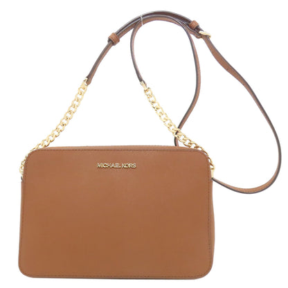 Michael Kors マイケルコース ロゴ ショルダーバッグ レザー レディース 中古