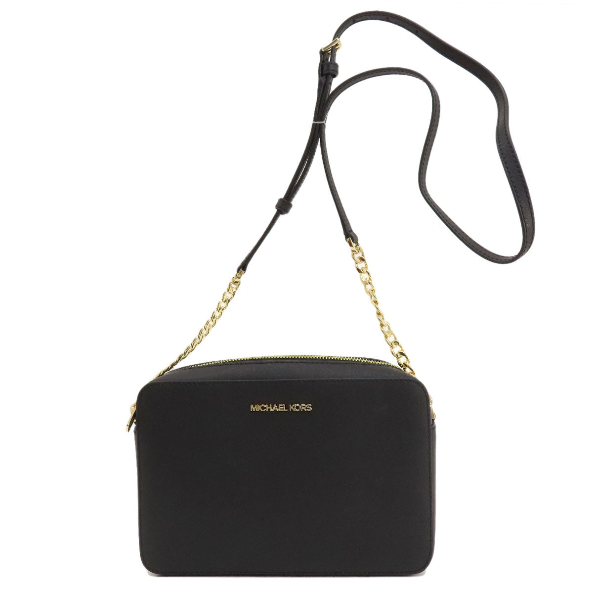 Michael Kors マイケルコース ロゴ ショルダーバッグ レザー レディース 中古