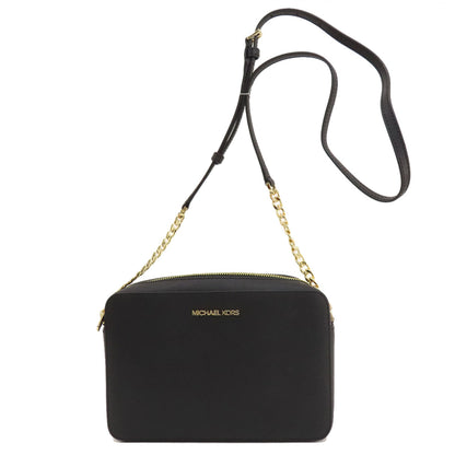 Michael Kors マイケルコース ロゴ ショルダーバッグ レザー レディース 中古