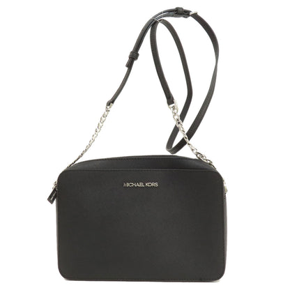 Michael Kors マイケルコース ロゴ ショルダーバッグ レザー レディース 中古