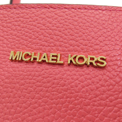 Michael Kors マイケルコース ロゴ 2WAY ハンドバッグ レザー レディース 中古