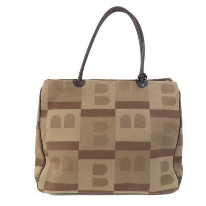 BALLY バリー ロゴ トートバッグ キャンバス レディース 中古