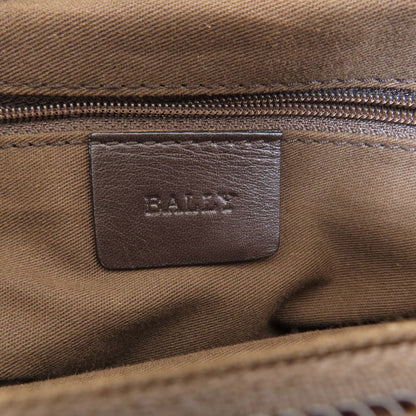 BALLY バリー ロゴ トートバッグ キャンバス レディース 中古