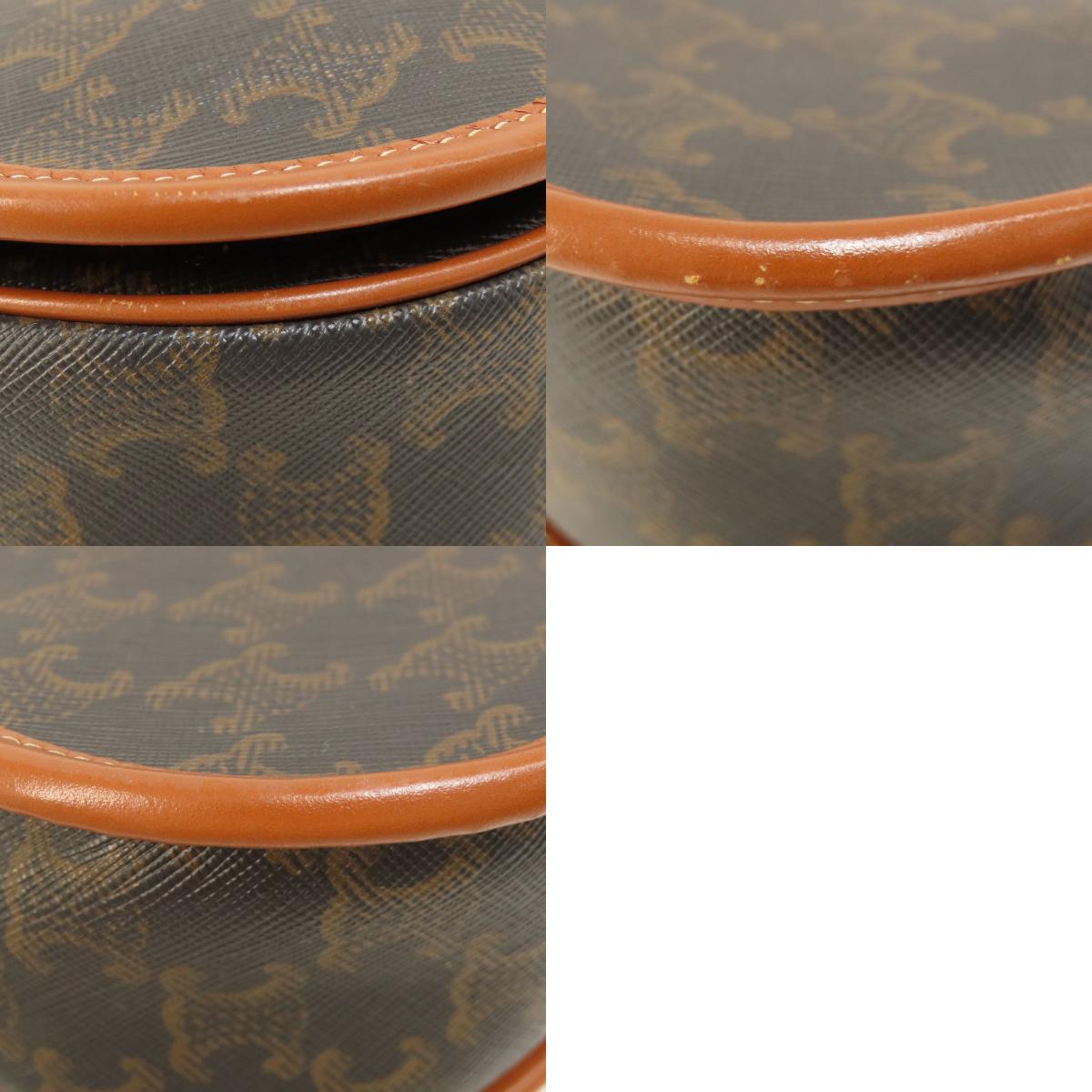 CELINE セリーヌ マカダム柄 ショルダーバッグ PVC レディース 中古