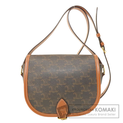 CELINE セリーヌ マカダム柄 ショルダーバッグ PVC レディース 中古