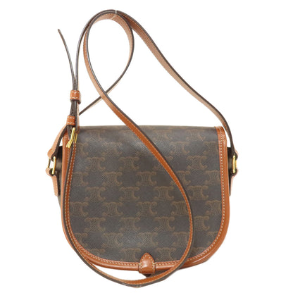 CELINE セリーヌ マカダム柄 ショルダーバッグ PVC レディース 中古