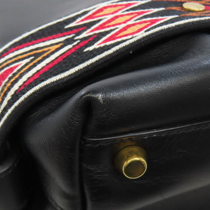 CHRISTIAN DIOR クリスチャンディオール エキゾチック 2WAY ショルダーバッグ レザー レディース 中古