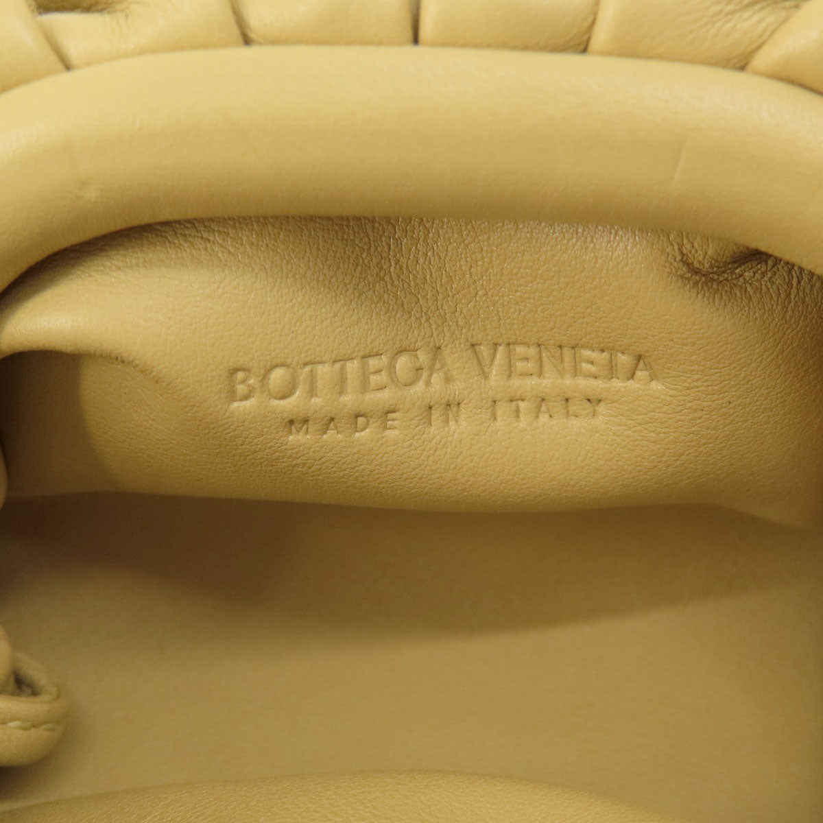 BOTTEGA VENETA ボッテガヴェネタ ミニ ザ ポーチ コインケース カーフ レディース 中古