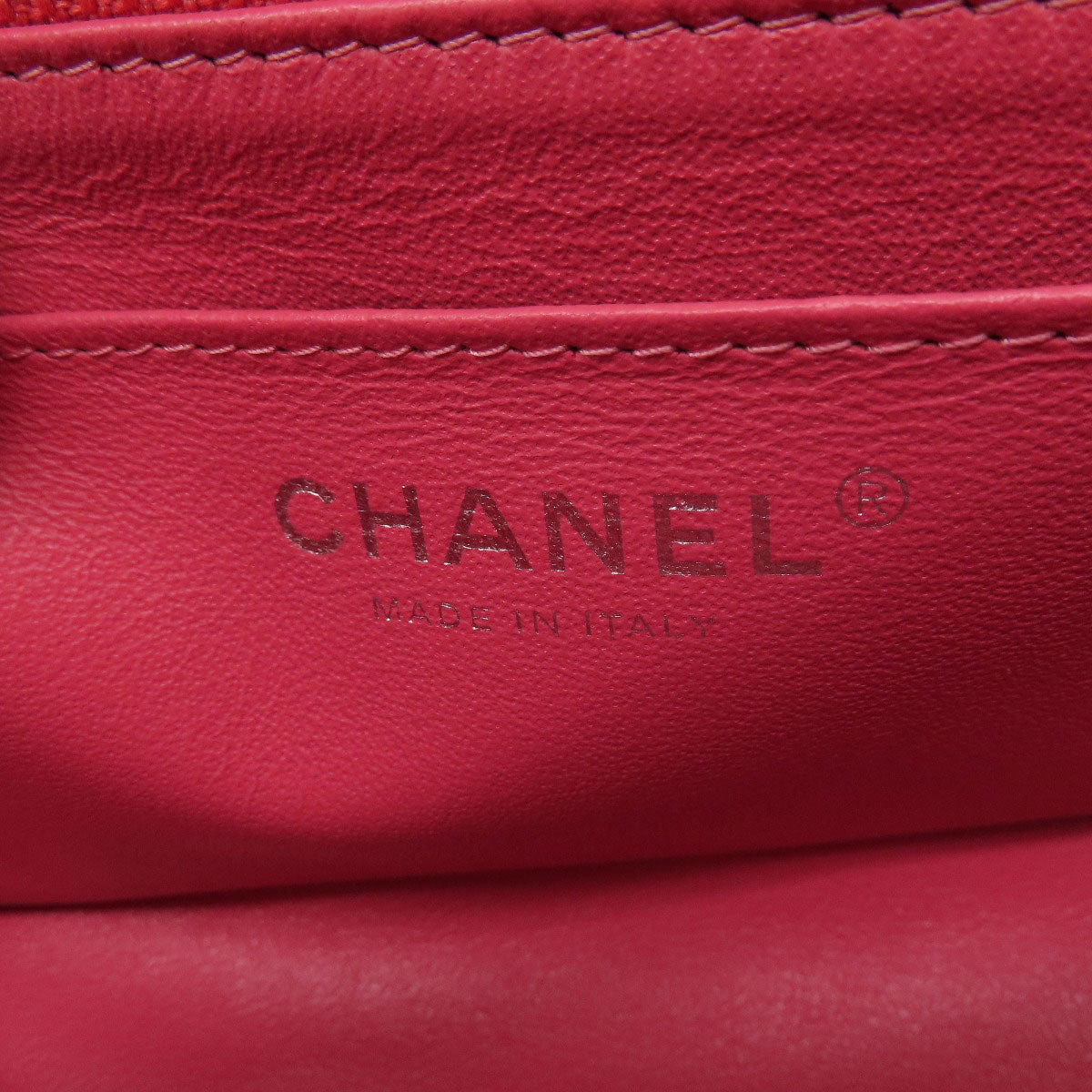 CHANEL シャネル チェーンショルダー マトラッセ シルバー金具 ショルダーバッグ ラムスキン レディース 中古