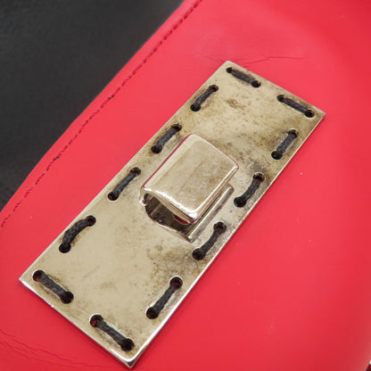 FENDI フェンディ ロゴ 2WAY トートバッグ カーフ レディース 中古