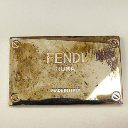 FENDI フェンディ ロゴ 2WAY トートバッグ カーフ レディース 中古