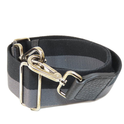 FENDI フェンディ ロゴ 2WAY トートバッグ カーフ レディース 中古